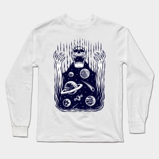 Space screaming Long Sleeve T-Shirt